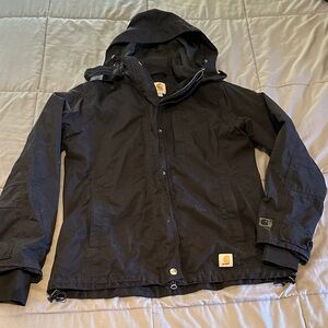 Carhartt Black Hooded Jacket